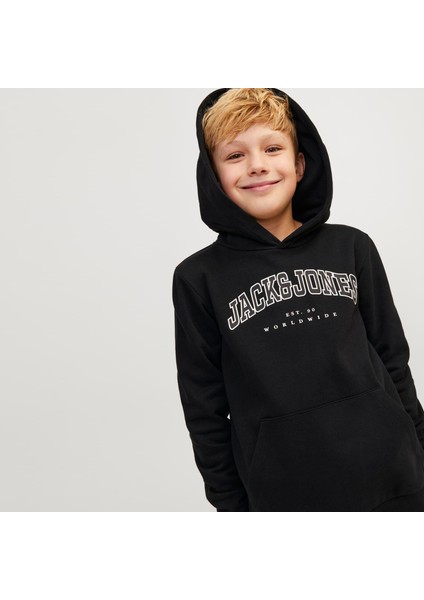 Jack & Jones Çocuk Kapüsonlu Uzun Kollu Sweatshirt - Caleb