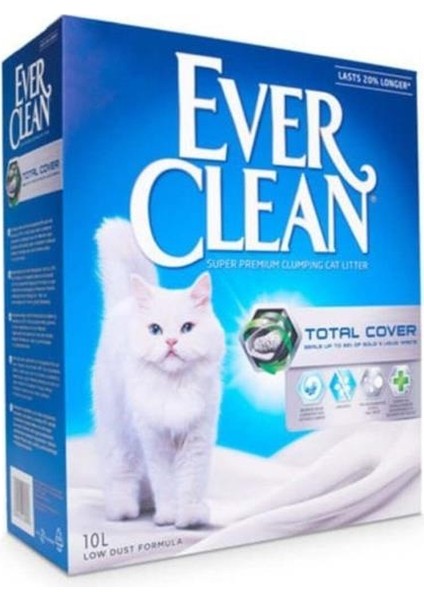 Ever Clean Total Cover Kedi Kumu 10 Lt - Petshopundan fiyatları