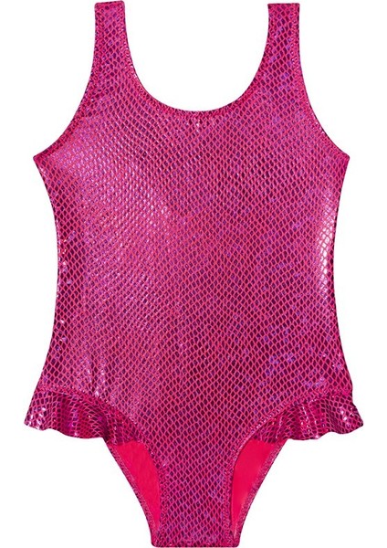 Slipstop Rubin Junior Swimsuit Kırmızı Çocuk Mayo