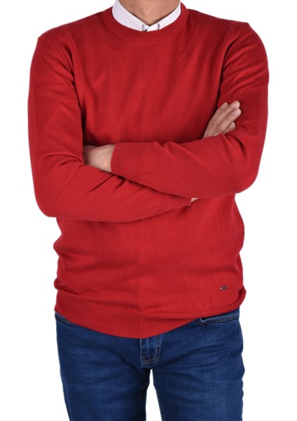 RYM-22920 Bisiklet Yaka Kazak/kırmızı/2xl modelleri