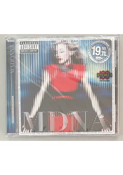 Madonna Mdna CD (Jelatininde Sıfır Orjnal 2012 Dönem Baskı Cd)