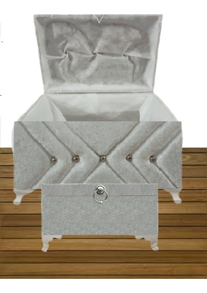 Sandık Gelin Damat Bohça Nişan Çeyiz Sandığı 2li 0308 fiyatları