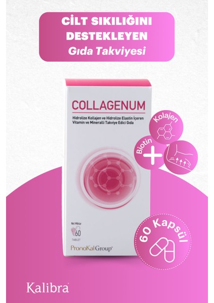 Collagenum - Hidrolize ve Hidrolize İçeren Vitamin ve Mineralli Gıda Takviyesi