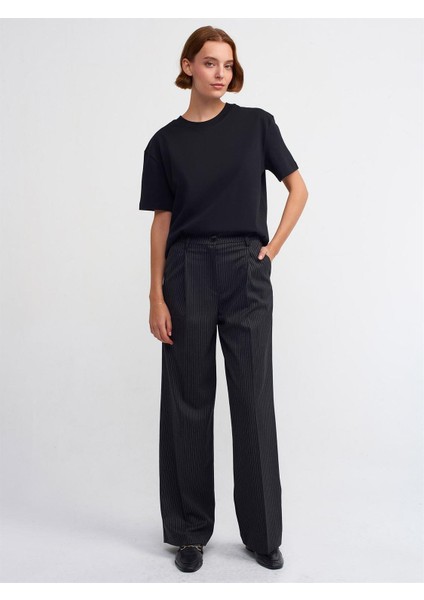 30312 DİLVİN T-SHIRT DEKORATİF DİKİŞLİ BİSİKLET YAKA fiyatları