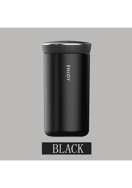 Tcherchı 350ML 304 Paslanmaz Çelik Ofis Termos Kupa Kahve Kapaklı Fincan Vakum Şişeler Sızdırmaz Thermosmug Bira Çay Bardak Su Şişesi (Yurt Dışından)