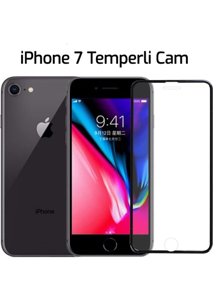 iPhone 7 Kırılmaz Cam Temperli Koruma