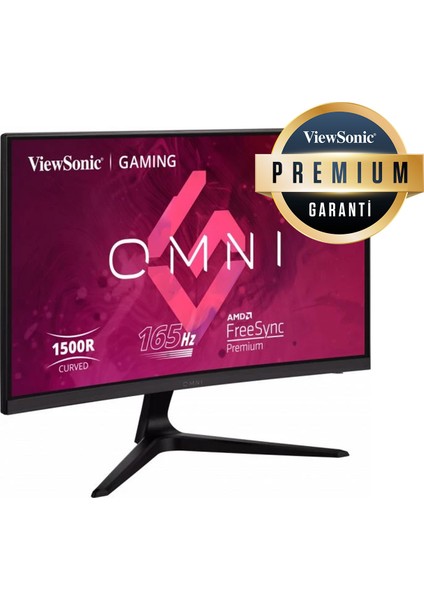 23.6 Vıewsonıc VX2418C 1ms 165HZ 2xhdmı 1xdp Fhd 1920X1080 Hoparlör Curved Vesa Siyah