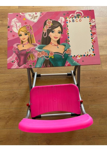 Ders Çalışma Masası (Pembe)