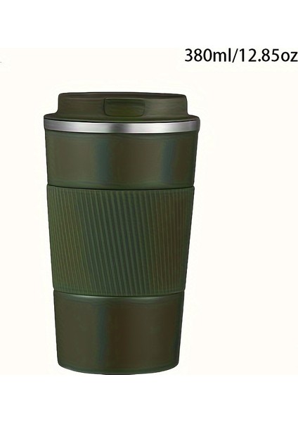 Tcherchı Çift Katmanlı Paslanmaz Çelik Vakum Yalıtımlı Bardak, Açık Kamp, Seyahat, Spor, Fitness Için Uygun 380ML Taşınabilir Bardak (Yurt Dışından)