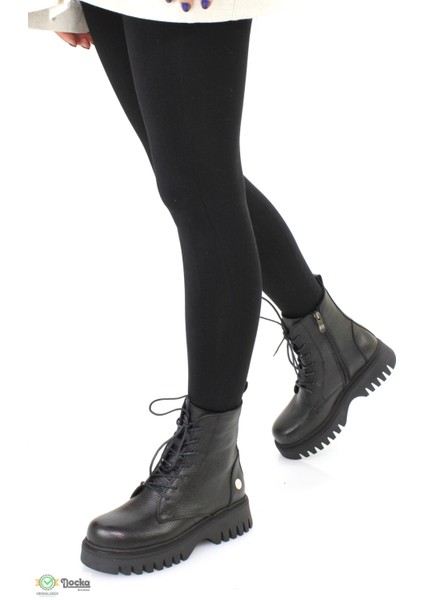 Kadın Ortopedik Hakiki Deri Kalın Taban Postal Bot M25/KB1830 fiyatları