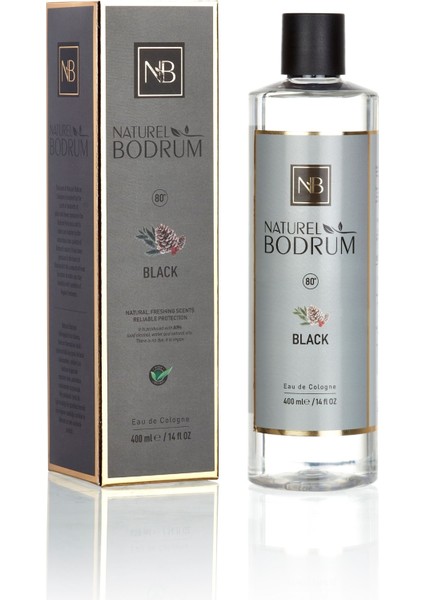Kolonya Black 400ml