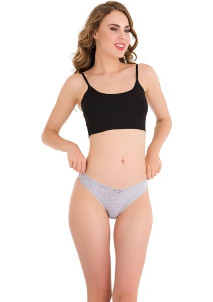 3232 Düz Pamuklu Brezil 3'lü Kadın Külot Paketi indirimleri