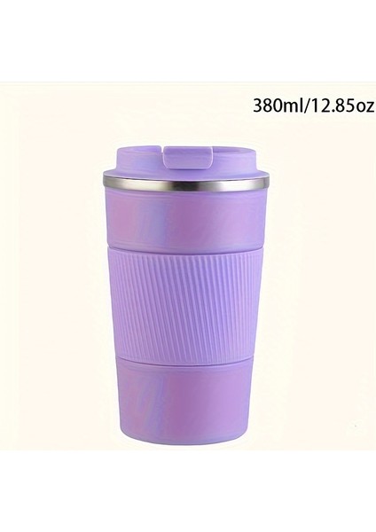 Tcherchı Çift Katmanlı Paslanmaz Çelik Vakum Yalıtımlı Bardak, Açık Kamp, Seyahat, Spor, Fitness Için Uygun 380ML Taşınabilir Bardak (Yurt Dışından)