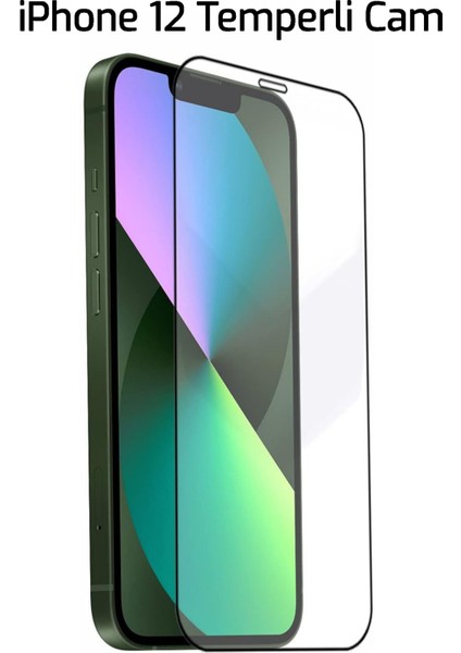 iPhone 12 Kırılmaz Cam Temperli Koruma