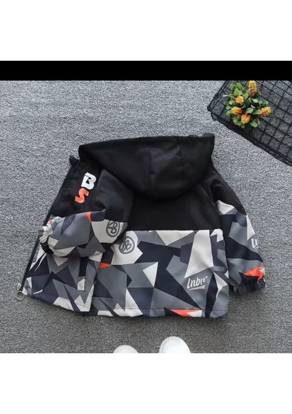 Kamuflaj Desenli Çocuk Yağmurluk fırsatları