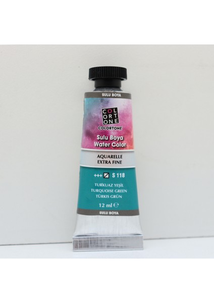 Artist Colors Profesyonel Sulu Boya 12 ml ''turkuaz Yeşil''