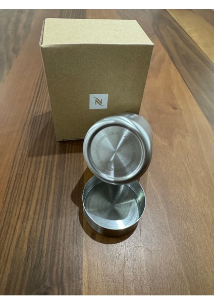 Barista Kahve Şablonu Metal