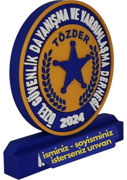 Tözder Logolu Masaüstü Isimlik fırsatları