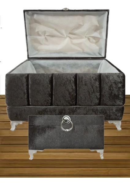 Sonem Sandık Gelin Damat Bohça Nişan Sandığı 2'li 0311 modelleri