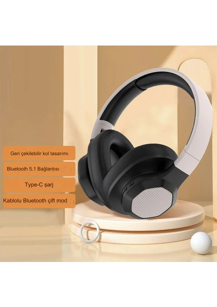 Kulaklık Bluetooth Kablosuz Hifi Stereo Kulaklık Güçlü Bas Hd Ses Efekti Kulaküstü Kulaklık fiyatları
