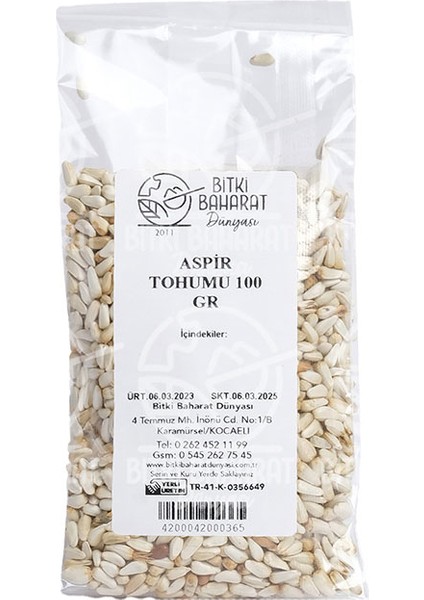 Aspir Tohumu 100 gr