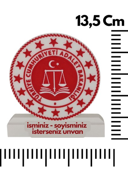 Adalet Bakanlığı Masaüstü Isimlik fiyatları