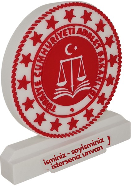 Adalet Bakanlığı Masaüstü Isimlik fırsatları