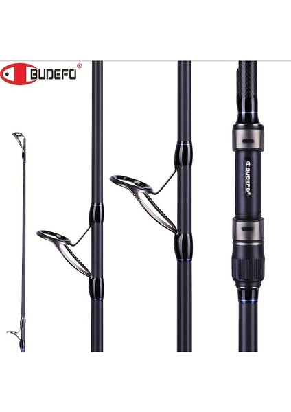 Budefo 1 Adet Sazan Oltası Karbon Fiber Iplik Kamışı 3.9M/12FT-1.7KG (Yurt Dışından)