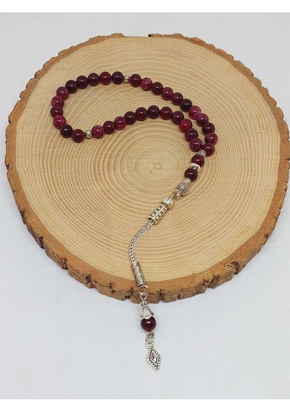 Lal (Granat) (Garnet) Taşı Tesbih 33LÜK 6mm (42235)