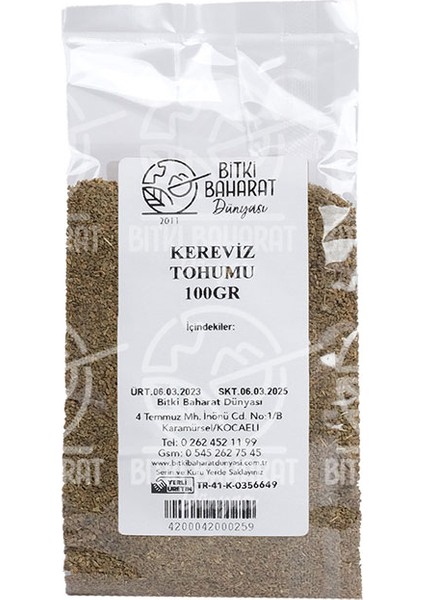 Kereviz Tohumu 100GR