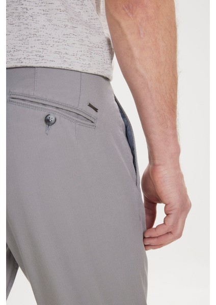 Comfort Fit Rahat Kesim Yan Cepli Desenli Beli Lastikli Pantolon indirimleri