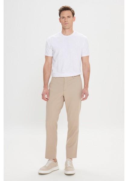 Comfort Fit Rahat Kesim Yan Cepli Desenli Beli Lastikli Pantolon fiyatları