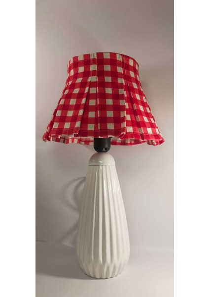 Pötikare Red Tiny Paris Ceramıc Abajur fiyatları