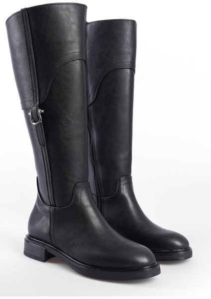 Tokalı Binici Fermuarlı Kadın Çizme modelleri