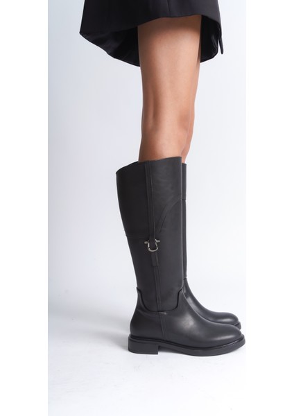 Tokalı Binici Fermuarlı Kadın Çizme indirimleri