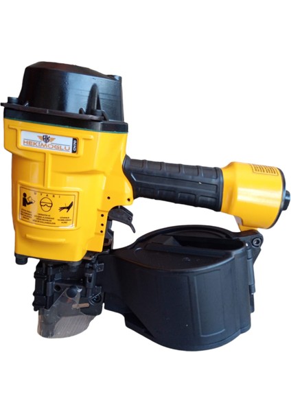 Hekimoğlu CN70 45-70 mm Havalı Palet ve Sandık Rulo Çivi Çakma Tabancası