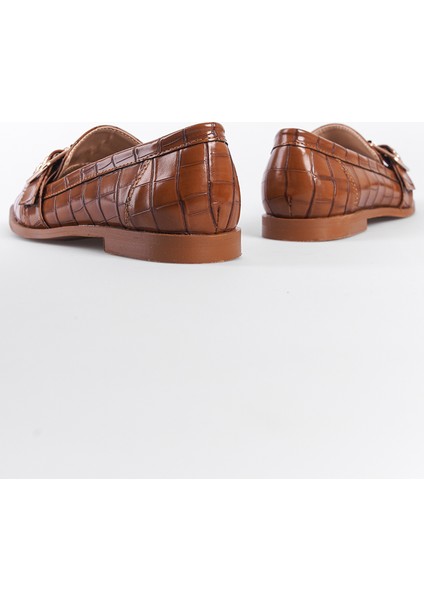 Metal Tokalı Kadın Loafer Ayakkabı indirimleri