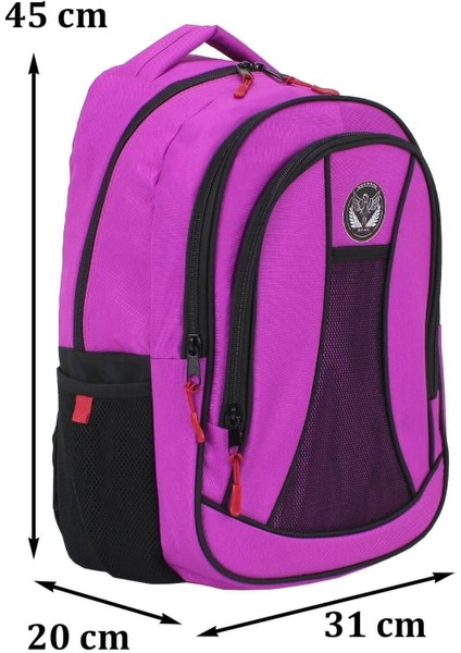 Cepli Su Geçirmez Pembe Okul Çantası modelleri