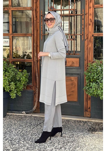 Tunik T25K-6017 Gri