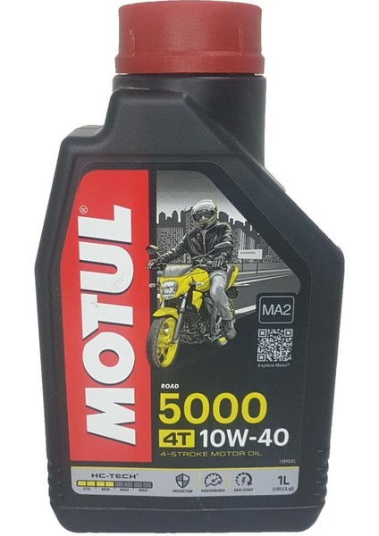 5000 10W40 4t - 1l Motor Yağı..motul