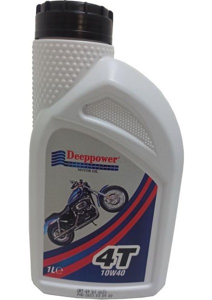 4t Deeppower 10W-40 Motor Yağı 1 Lt