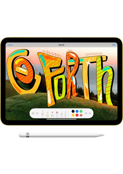 iPad 10.nesil 256GB 10.9" Wi-Fi Tablet Mavi MCMF4TU/A