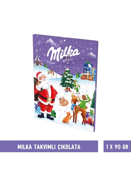 Takvimli Çikolata 90 gr