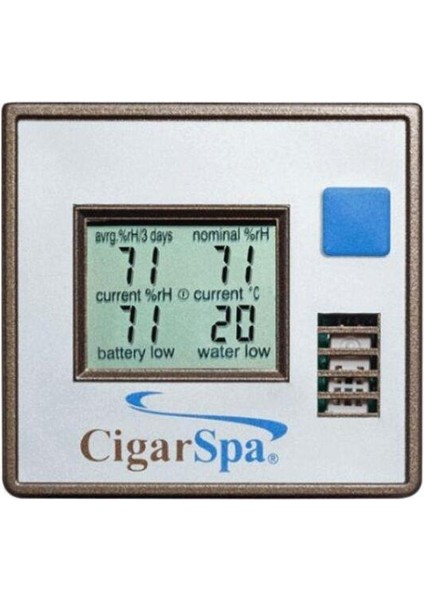Italy Sedir Humidor Puro Kutusu Mapa Kavak 200'S Cigarspa Elektronik Nemlendirme