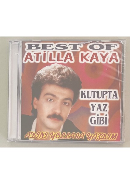 Atilla Kaya Best Of Atilla Kaya Kutupta Yaz Gibi Cd (Jelatininde Sıfır Orjnal Dönem Baskı Cd)