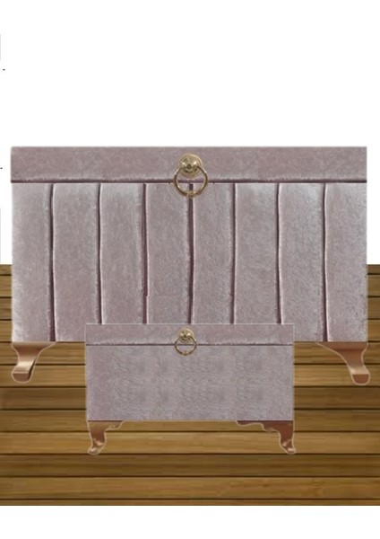 Sonem Sandık Gelin Damat Bohça Nişan Sandığı 2'li 0312 fiyatları