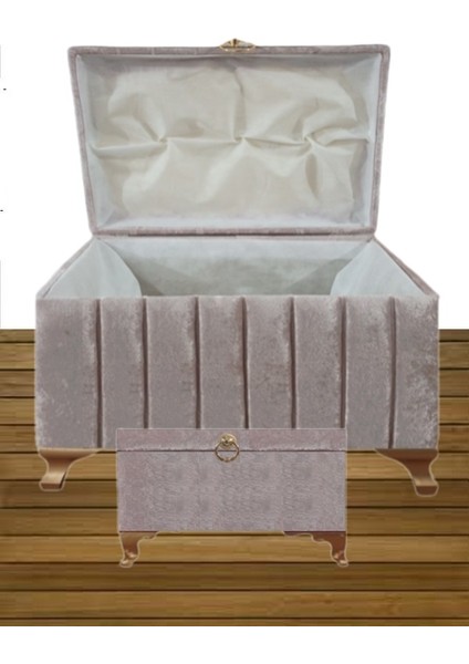 Sonem Sandık Gelin Damat Bohça Nişan Sandığı 2'li 0312 modelleri