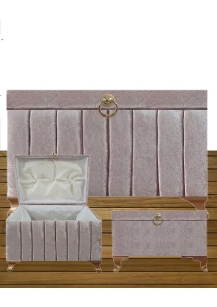 Sonem Sandık Gelin Damat Bohça Nişan Sandığı 2'li 0312 fırsatları