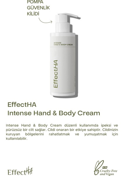 Intense Hand & Body Cream 200 ml