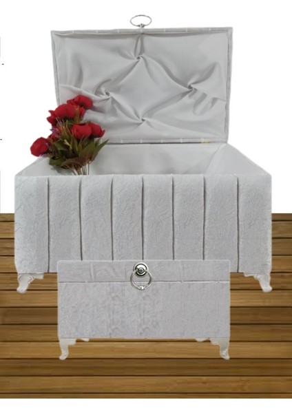 Sonem Sandık Gelin Damat Bohça Nişan Sandığı 2'li 0312 fırsatları